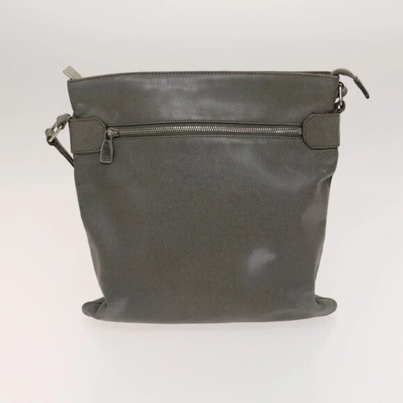 LOUIS VUITTON Taiga Vernis Shoulder Bag 2Set Beige Gray LV - Picture 2 of 14